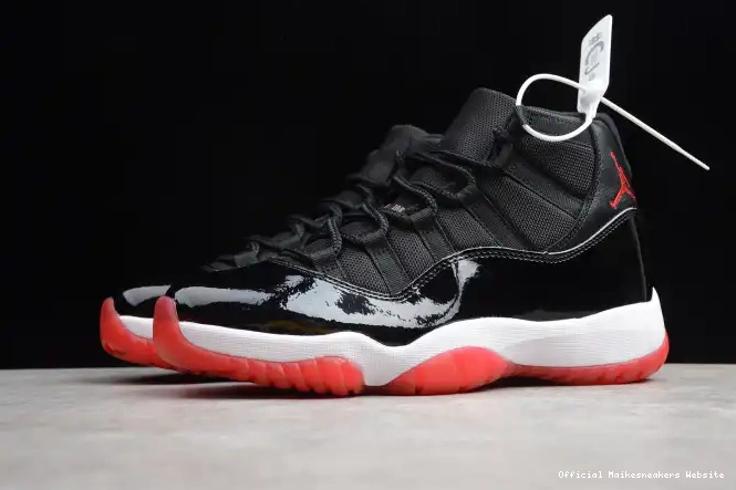 Official Maikesneakers 378037-061 11 Air Jordan Bred(2019) 0502